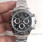 1:1 Replica Rolex Noob Daytona 4130 V8 Watch Stainless steel Black Ceramic Bezel